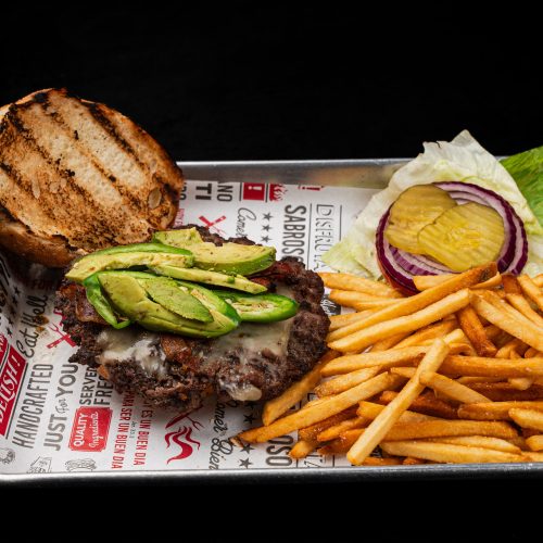 avocado hamburger